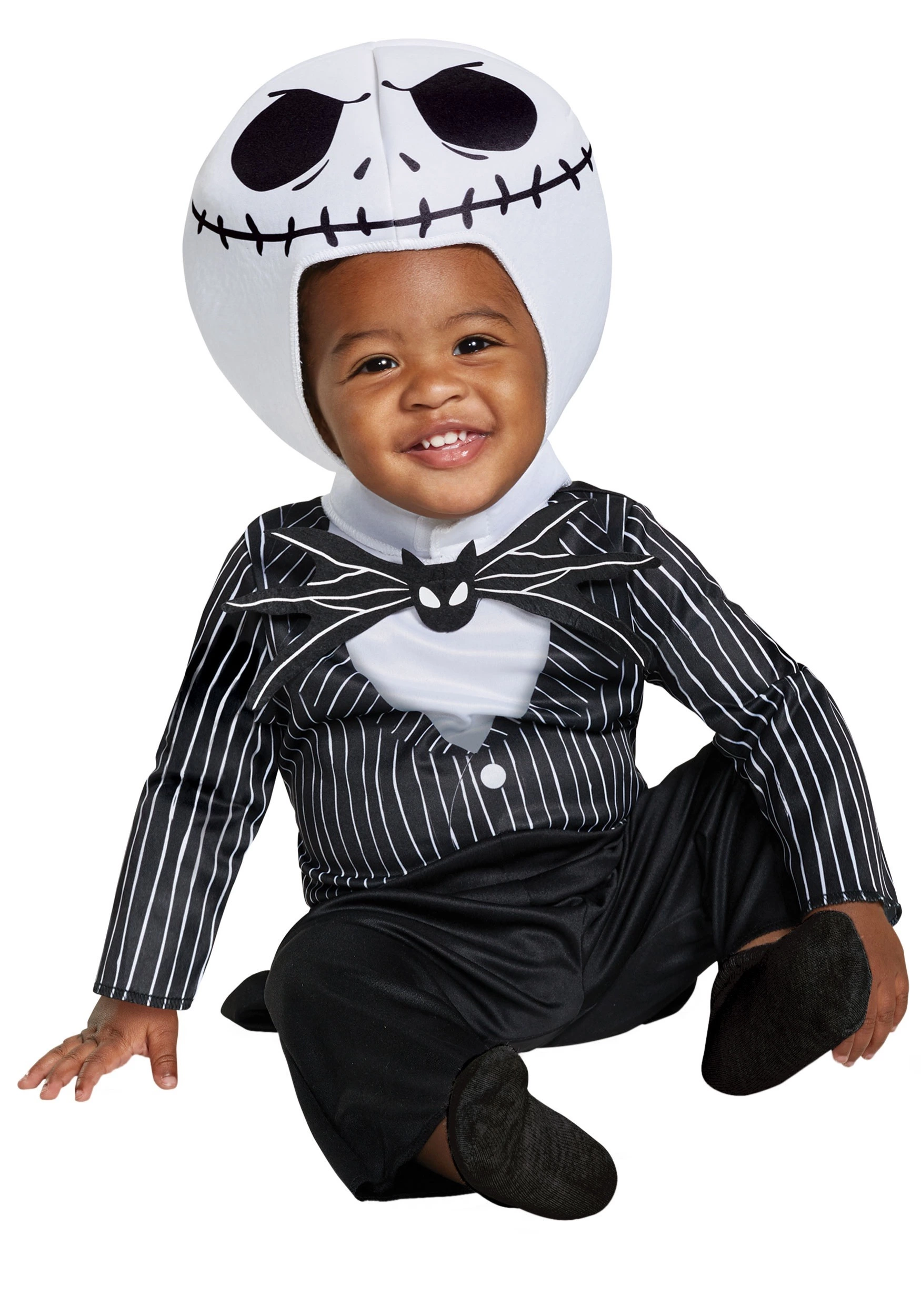 Disguise Nightmare Before Christmas Classic Jack Skellington Toddler Costume 4 Disguise Nightmare Before Christmas Classic Jack Skellington Toddler Costume - Image 2