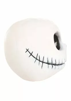Elope Disney Nightmare Before Christmas Jack Skellington Latex Mask 12 Elope Disney Nightmare Before Christmas Jack Skellington Latex Mask -Disguise Store nightmare before christmas jack skellington latex alt 3