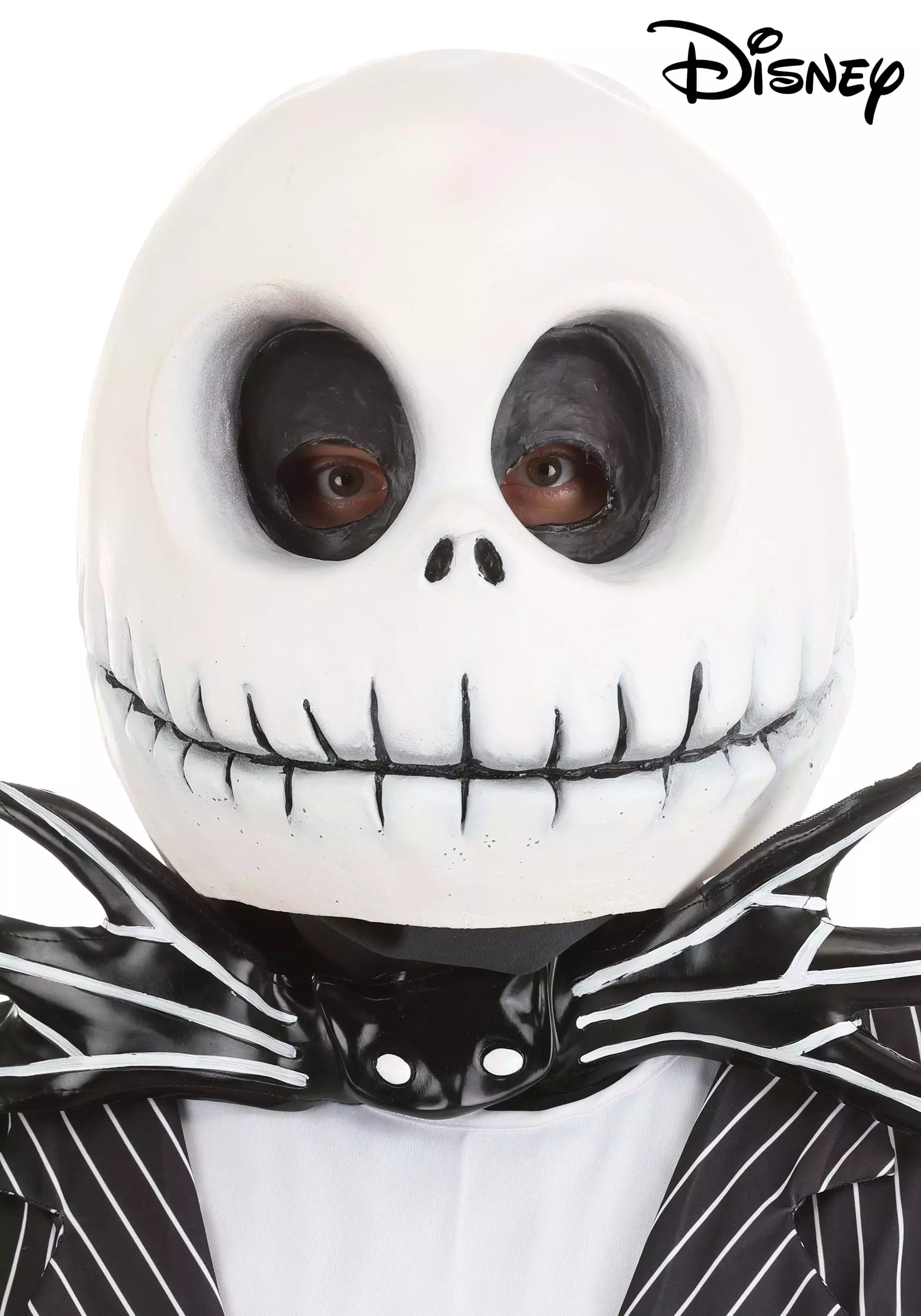 Elope Disney Nightmare Before Christmas Jack Skellington Latex Mask 3 Elope Disney Nightmare Before Christmas Jack Skellington Latex Mask