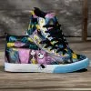 Ground Up Women's Nightmare Before Christmas Sally High-Top Shoes -Disguise Store nightmare before christmas sally high top shoes