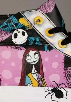 Ground Up Women's Nightmare Before Christmas Sally High-Top Shoes 19 Ground Up Women's Nightmare Before Christmas Sally High-Top Shoes -Disguise Store nightmare before christmas sally womens high top alt 7