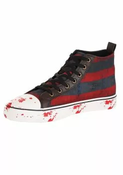 Ground Up Adult Nightmare On Elm Street Freddy Krueger Sneakers -Disguise Store nightmare on elm street freddy krueger adult sneakers alt 4