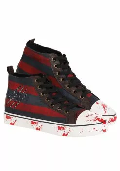 Ground Up Adult Nightmare On Elm Street Freddy Krueger Sneakers -Disguise Store nightmare on elm street freddy krueger adult sneakers alt 7