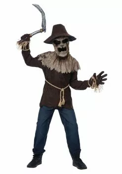 California Costume Collection Boys Nightmare Scarecrow Costume