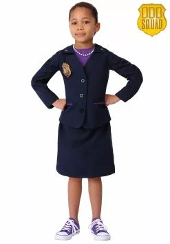 Fun Costumes Odd Squad Ms. O Navy Suit Costume For Girls