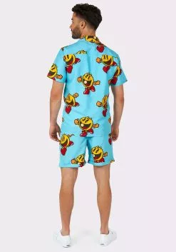 Opposuits Pac-Man Waka Waka Swimsuit & Shirt For Men 12 Opposuits Pac-Man Waka Waka Swimsuit & Shirt For Men -Disguise Store pac man mens waka waka swimsuit and shirt alt 2