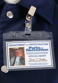 Boloparty Parks And Recreation Burt Macklin Costume For Adults -Disguise Store parks and recreation adult burt macklin costume 2