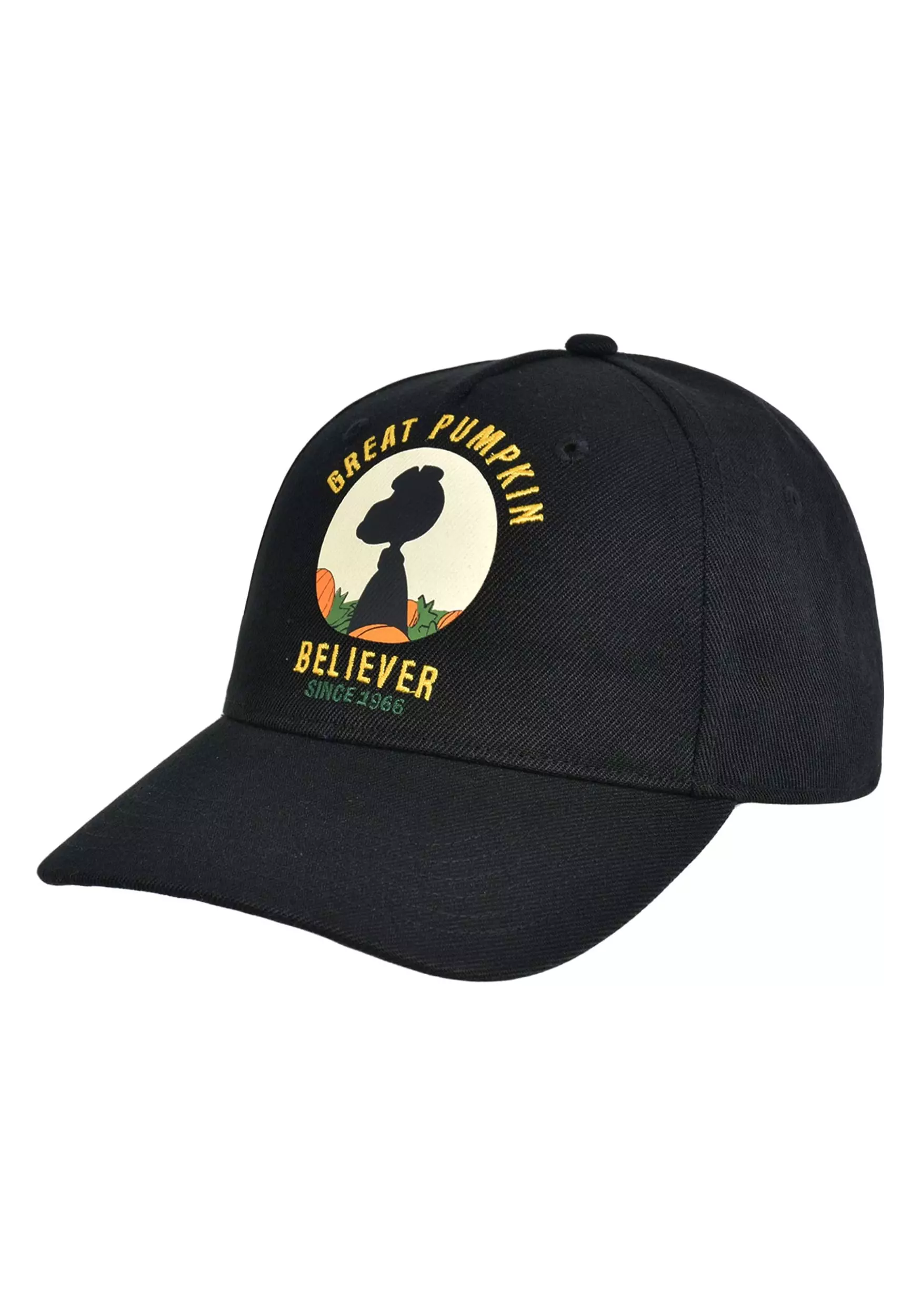 Concept One Accessories Peanuts Great Pumpkin Believer Snoopy Dad Hat 5 Concept One Accessories Peanuts Great Pumpkin Believer Snoopy Dad Hat - Image 3