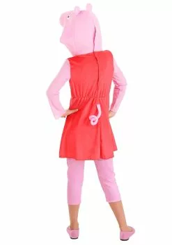 Disguise Limited Peppa Pig Girl's Long Sleeve Costume -Disguise Store peppa pig girls long sleeve costume alt 1