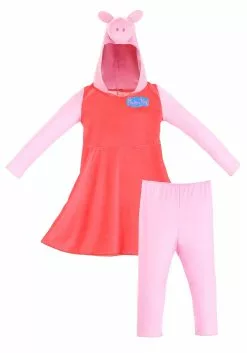 Disguise Limited Peppa Pig Girl's Long Sleeve Costume -Disguise Store peppa pig girls long sleeve costume alt 6