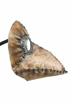 Ghoulish Productions Plague Doctor Brown Mask For Adults -Disguise Store plague doctor brown mask alt 2