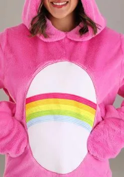 Fun Costumes Care Bears Deluxe Cheer Bear Plus Size Costume -Disguise Store plus size care bears deluxe cheer bear costume alt 2