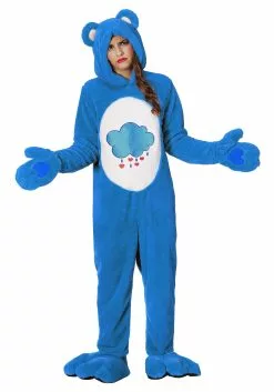Fun Costumes Care Bears Deluxe Grumpy Bear Plus Size Costume -Disguise Store plus size care bears deluxe grumpy bear costume alt 2