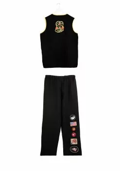 Fun Costumes Plus Size Adult Cobra Kai Costume -Disguise Store plus size cobra kai costume alt10