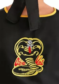 Fun Costumes Plus Size Adult Cobra Kai Costume -Disguise Store plus size cobra kai costume alt3