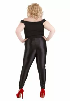 Fun Costumes Plus Size Women's Deluxe Grease Bad Sandy Costume -Disguise Store plus size deluxe grease bad sandy costume alt 1