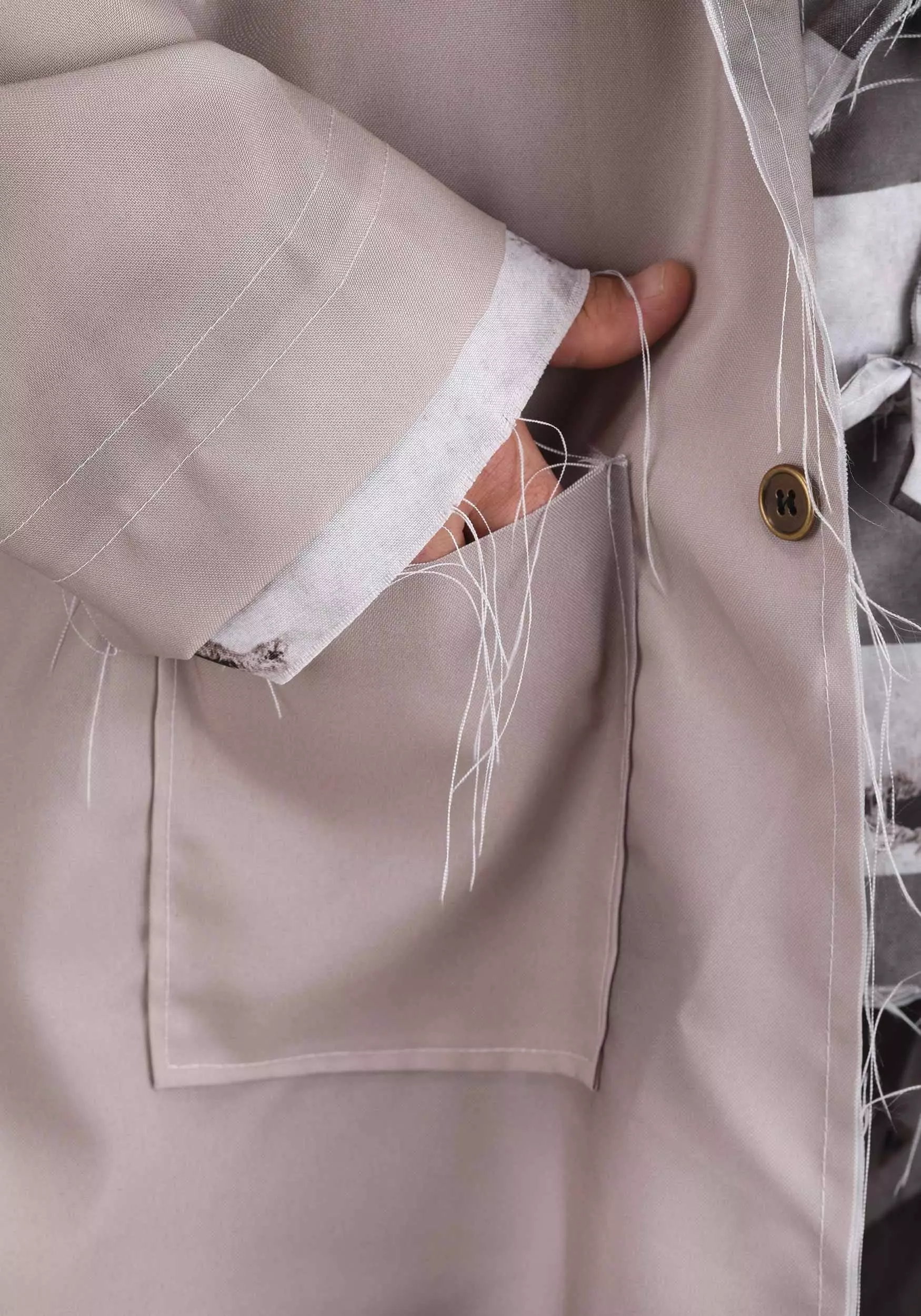 Jerry Leigh Deluxe Harry Potter Sirius Plus Size Costume For Men 5 Jerry Leigh Deluxe Harry Potter Sirius Plus Size Costume For Men - Image 3