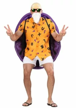 Fun Costumes Men's Plus Size Dragon Ball Z Master Roshi Costume -Disguise Store plus size dragon ball z master roshi costume alt 2