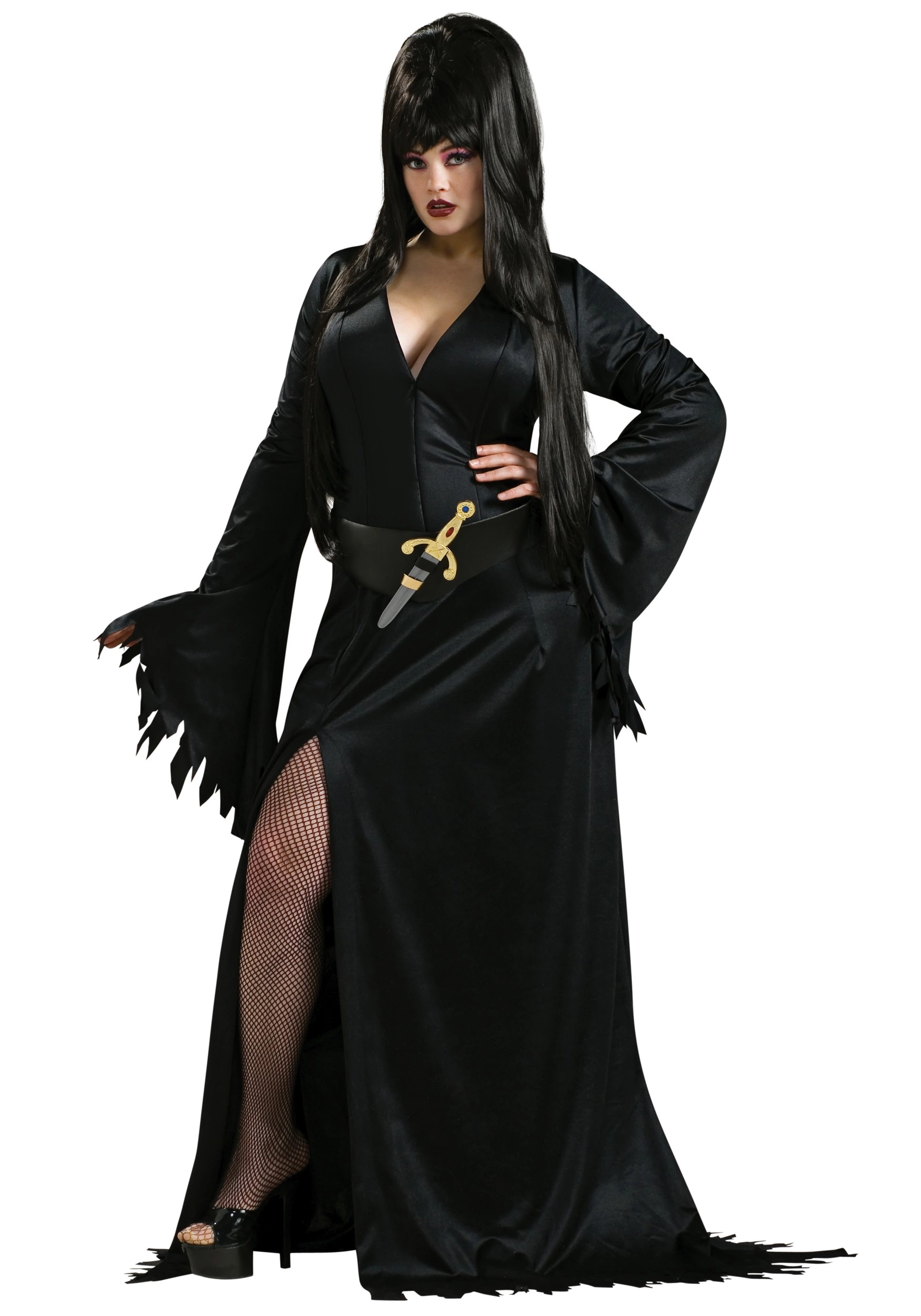 Rubies Costume Co. Inc Women's Elvira Plus Size Costume 3 Rubies Costume Co. Inc Women's Elvira Plus Size Costume
