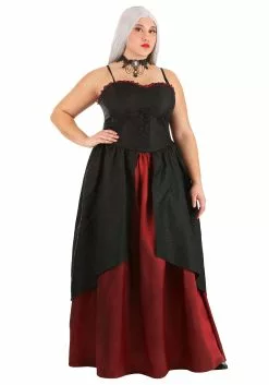 Armada Plus Size Ravishing Vampire Costume For Women -Disguise Store plus size ravishing vampire costume alt 2