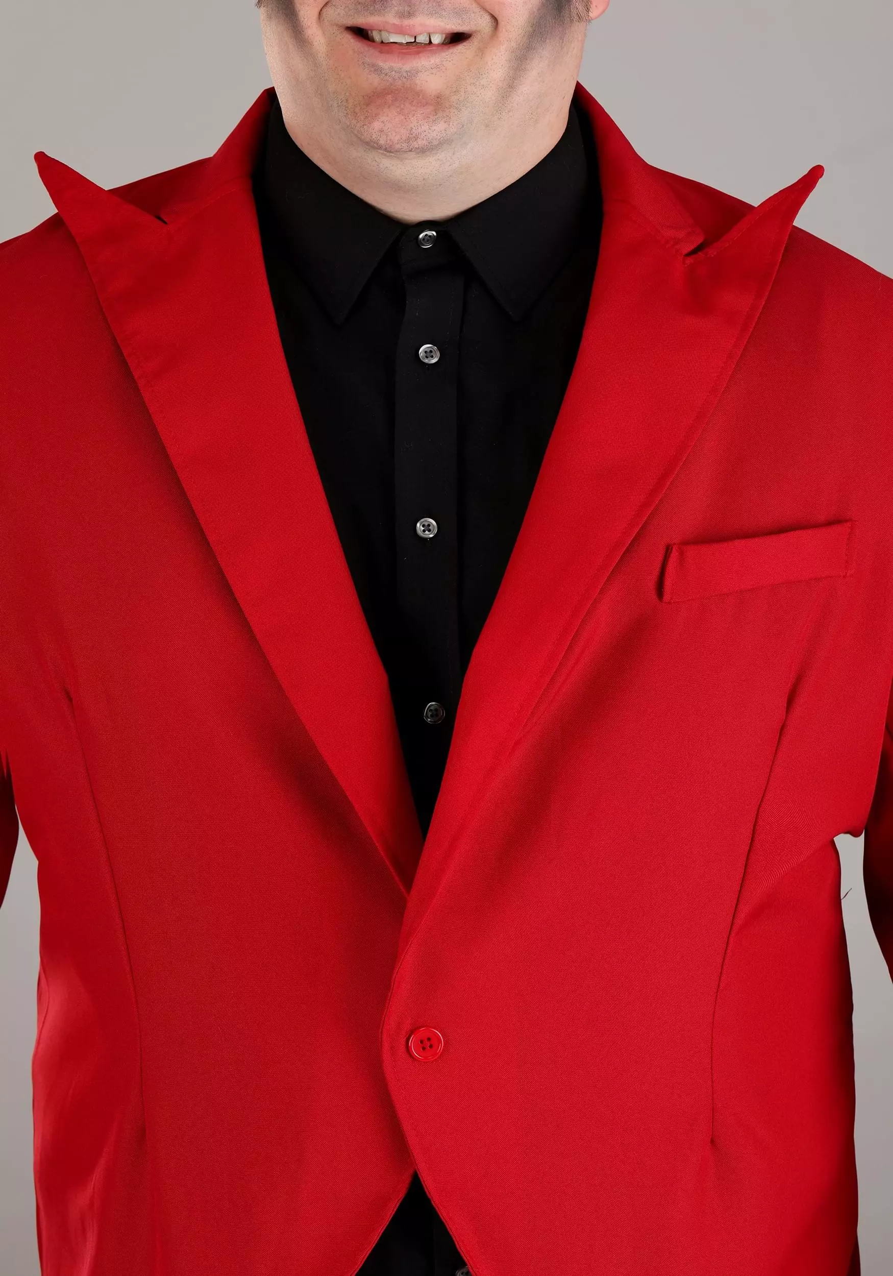 Fun Costumes Plus Size Red Suit Devil Costume 5 Fun Costumes Plus Size Red Suit Devil Costume - Image 3