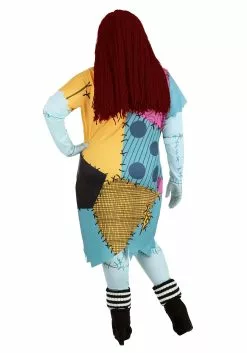 Armada Plus Size Deluxe Nightmare Before Christmas Sally Costume -Disguise Store plus size sally costume alt 3