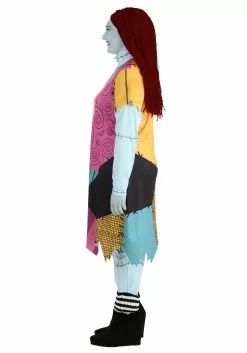 Armada Plus Size Deluxe Nightmare Before Christmas Sally Costume -Disguise Store plus size sally costume alt 4
