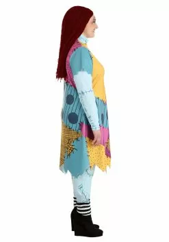 Armada Plus Size Deluxe Nightmare Before Christmas Sally Costume -Disguise Store plus size sally costume alt 5