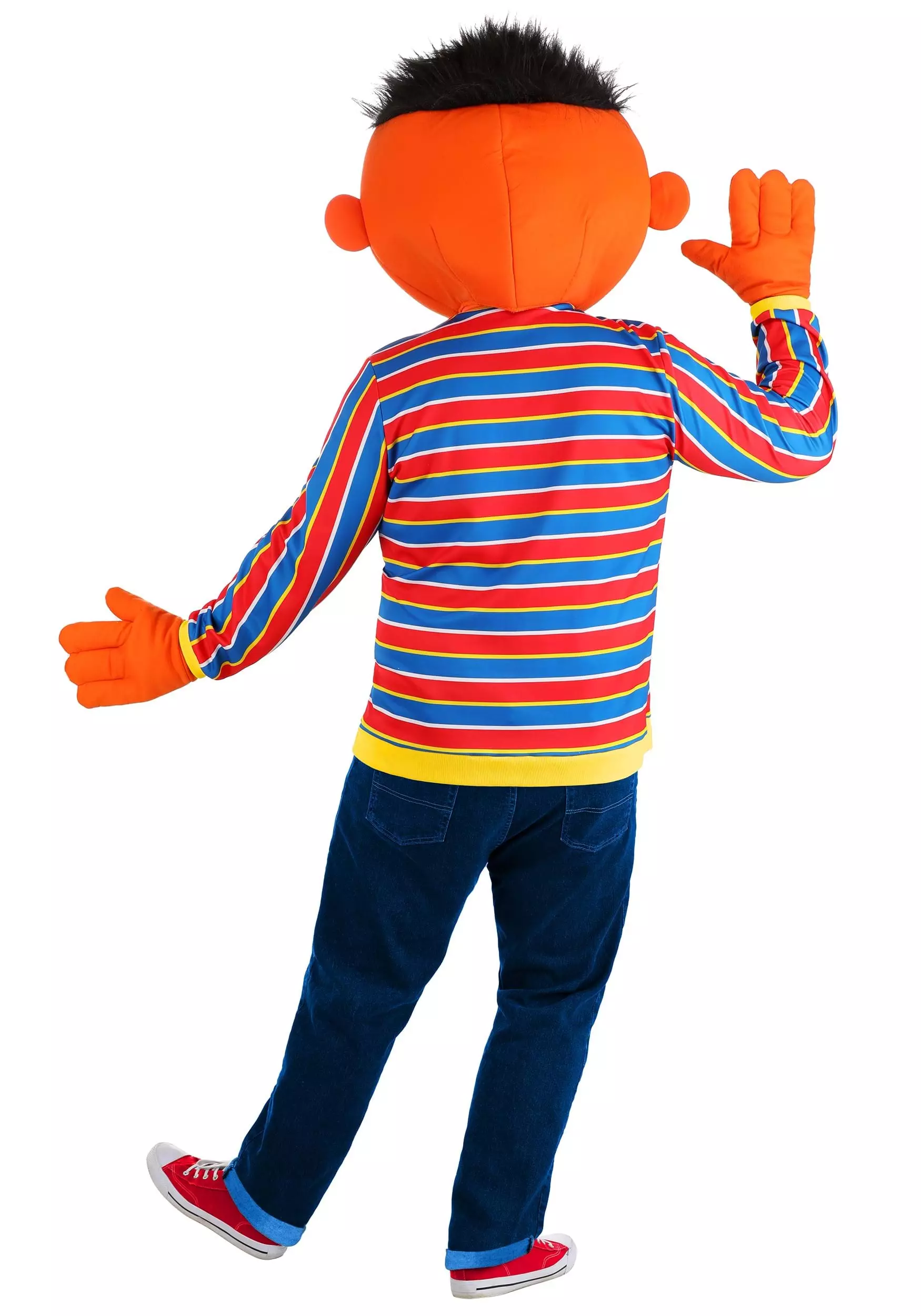 Fun Costumes Plus Size Sesame Street Ernie Mascot Costume For Men 4 Fun Costumes Plus Size Sesame Street Ernie Mascot Costume For Men - Image 2