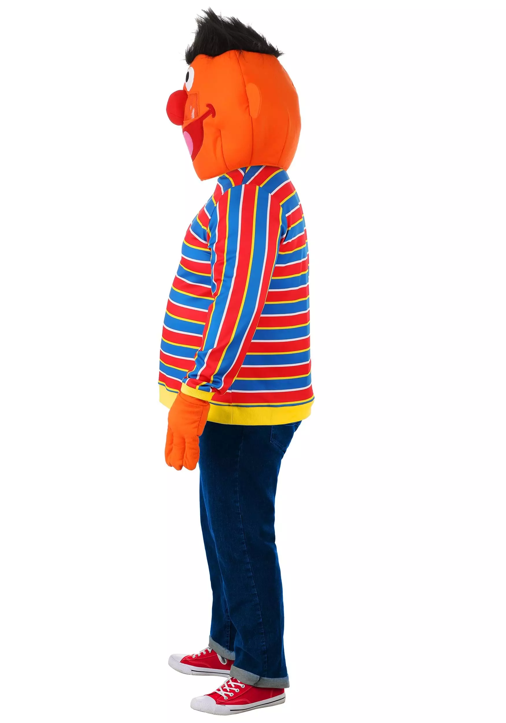 Fun Costumes Plus Size Sesame Street Ernie Mascot Costume For Men 5 Fun Costumes Plus Size Sesame Street Ernie Mascot Costume For Men - Image 3