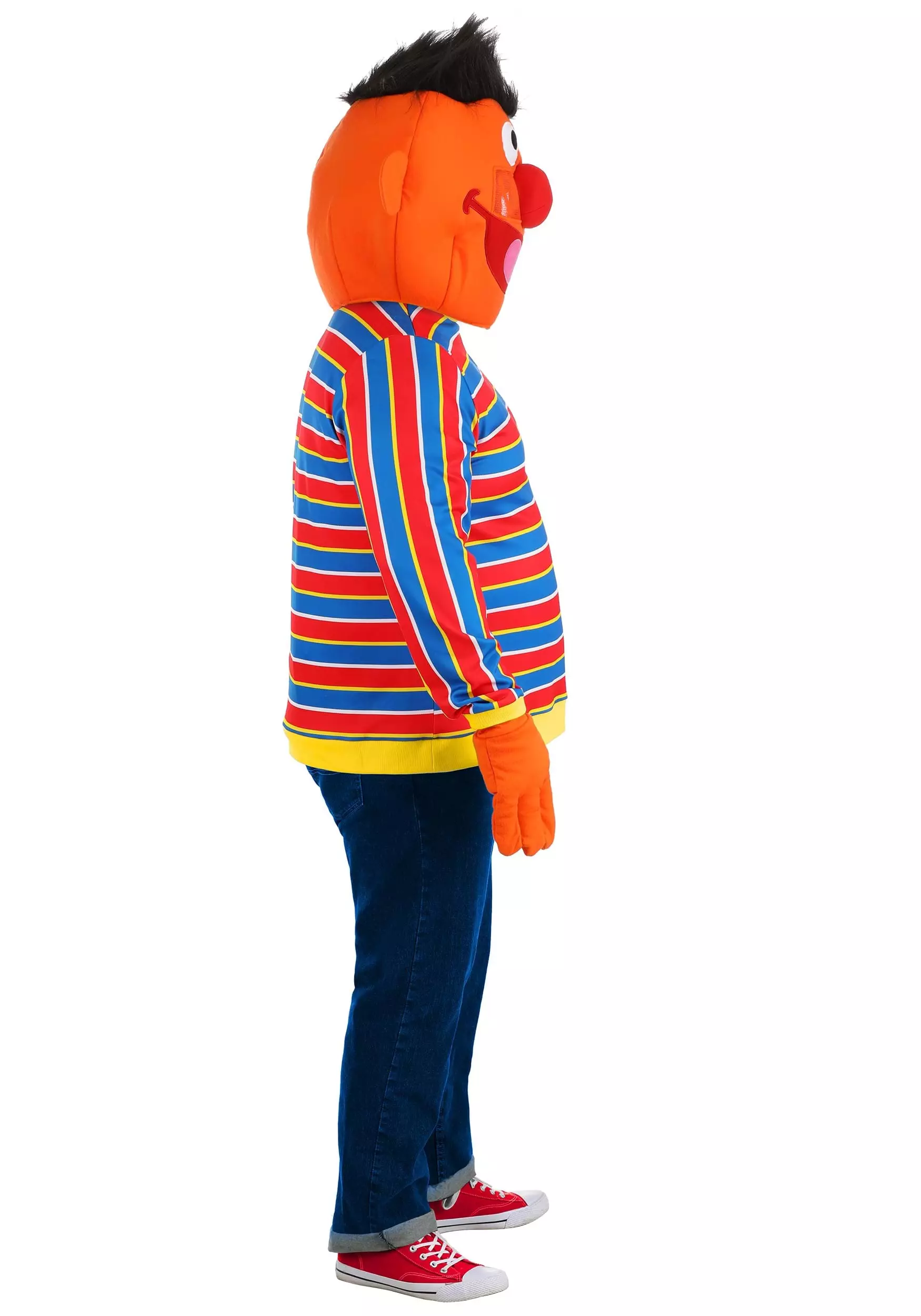 Fun Costumes Plus Size Sesame Street Ernie Mascot Costume For Men 6 Fun Costumes Plus Size Sesame Street Ernie Mascot Costume For Men - Image 4