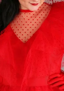 Fun Costumes Plus Size Red Wedding Dress For Women -Disguise Store plus size womens red wedding dress alt 2