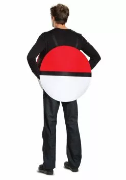 Disguise Pokémon Adult Poké Ball Classic Costume -Disguise Store pokemon adult pokeball classic costume alt 2
