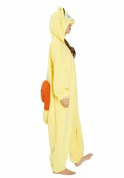 Sazac Pokemon Meowth Kigurumi Costume For Adults -Disguise Store pokemon meowth adult kigurumi alt 3