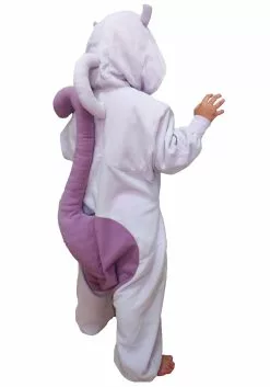 Sazac Kid's Pokémon Mewtwo Kigurumi Costume -Disguise Store pokemon mewtwo childs kigurumi alt 2 upd
