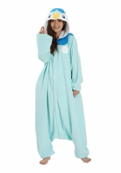 Sazac Adult Pokemon Piplup Kigurumi Costume