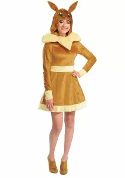 Disguise Limited Pokémon Eevee Women's Dress Costume -Disguise Store pokemon womens eevee dress costume alt 3