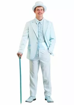 Opposuits Powder Blue Tuxedo Adult Costume