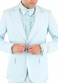 Opposuits Powder Blue Tuxedo Adult Costume 15 Opposuits Powder Blue Tuxedo Adult Costume -Disguise Store powder blue tuxedo adult costume alt 2