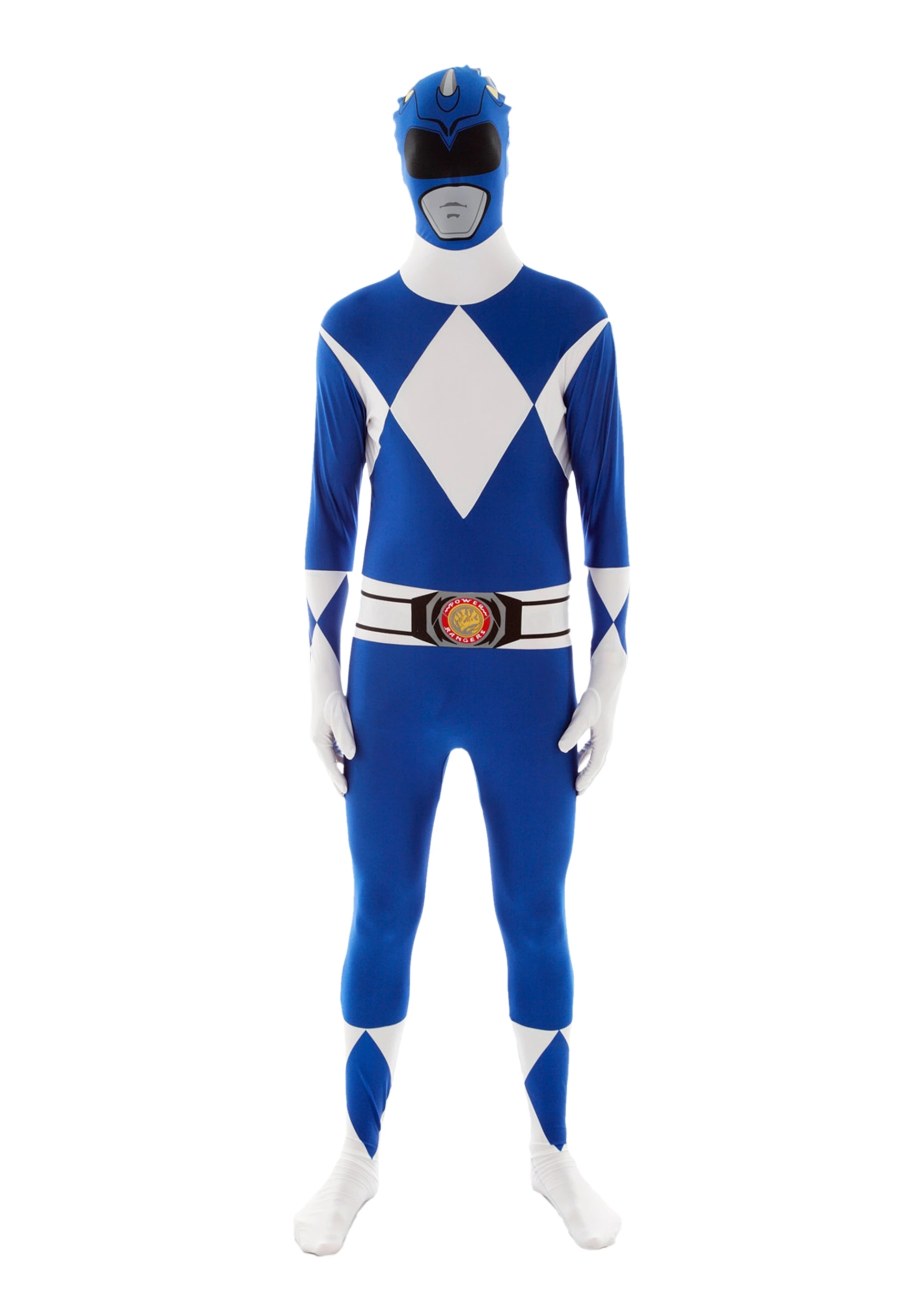 Morphsuits Power Rangers: Blue Ranger Morphsuit Costume 3 Morphsuits Power Rangers: Blue Ranger Morphsuit Costume
