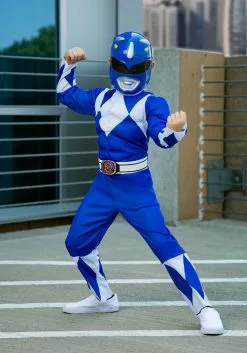 Disguise Power Rangers Boy's Blue Ranger Costume