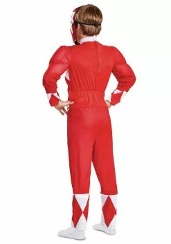 Disguise Boy's Red Ranger Power Rangers Costume -Disguise Store power rangers boys red ranger costume alt 1