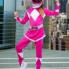 Disguise Girl's Pink Ranger Power Rangers Costume -Disguise Store power rangers girls pink ranger costume 2