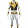 Morphsuits Power Rangers: White Ranger Morphsuit Men's Costume -Disguise Store power rangers white ranger morphsuit