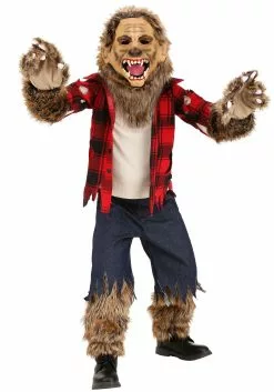A Leading Role Premium Kids Werewolf Costume -Disguise Store premium child werewolf costume alt 13