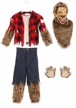 A Leading Role Premium Kids Werewolf Costume -Disguise Store premium child werewolf costume alt 14