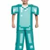 Disguise Prestige Minecraft Kid's Armor Costume 1 Disguise Prestige Minecraft Kid's Armor Costume -Disguise Store prestige minecraft kids armor costume dlc update