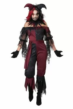California Costume Collection Women's Psycho Jester Costume