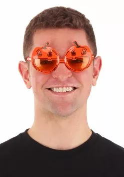 Elope Pumpkin Costume Glasses -Disguise Store pumpkin glasses alt 2