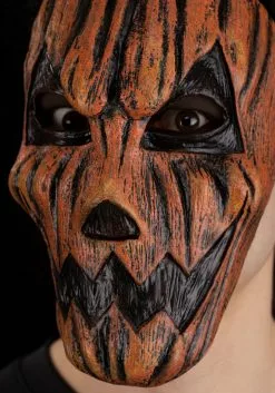 Oktober Studios Jack-O-Lantern Pumpkin Mask For Adults -Disguise Store pumpkin mask alt 2
